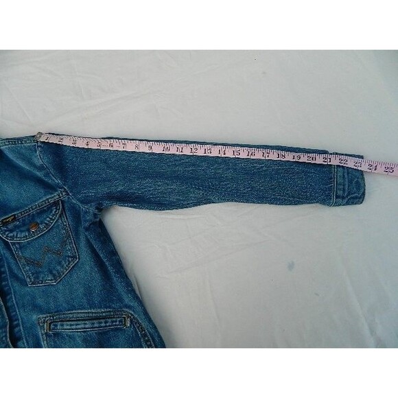 Wrangler ICONS Women's Blue Denim Jacket 124WJ Size Small - Picture 13 of 16